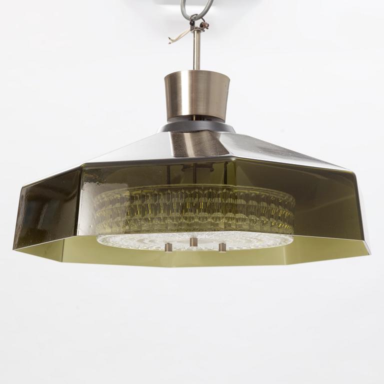 Carl Fagerlund, Ceiling Lamp, Orrefors,