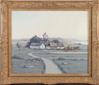 JEAN ROSENGREN, olja på duk, signerad.