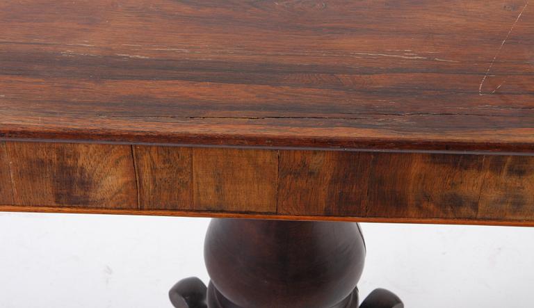 PELARBORD, ett par, 1800-tal. England, bla mahogny.