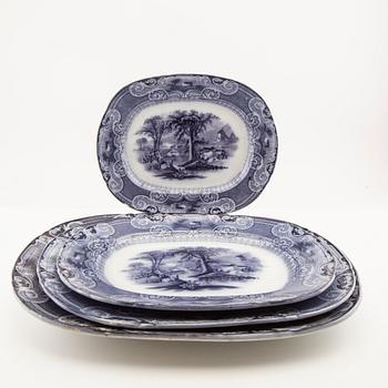 Servis 89 dlr earthenware "Lorraine" S&Co around 1900.