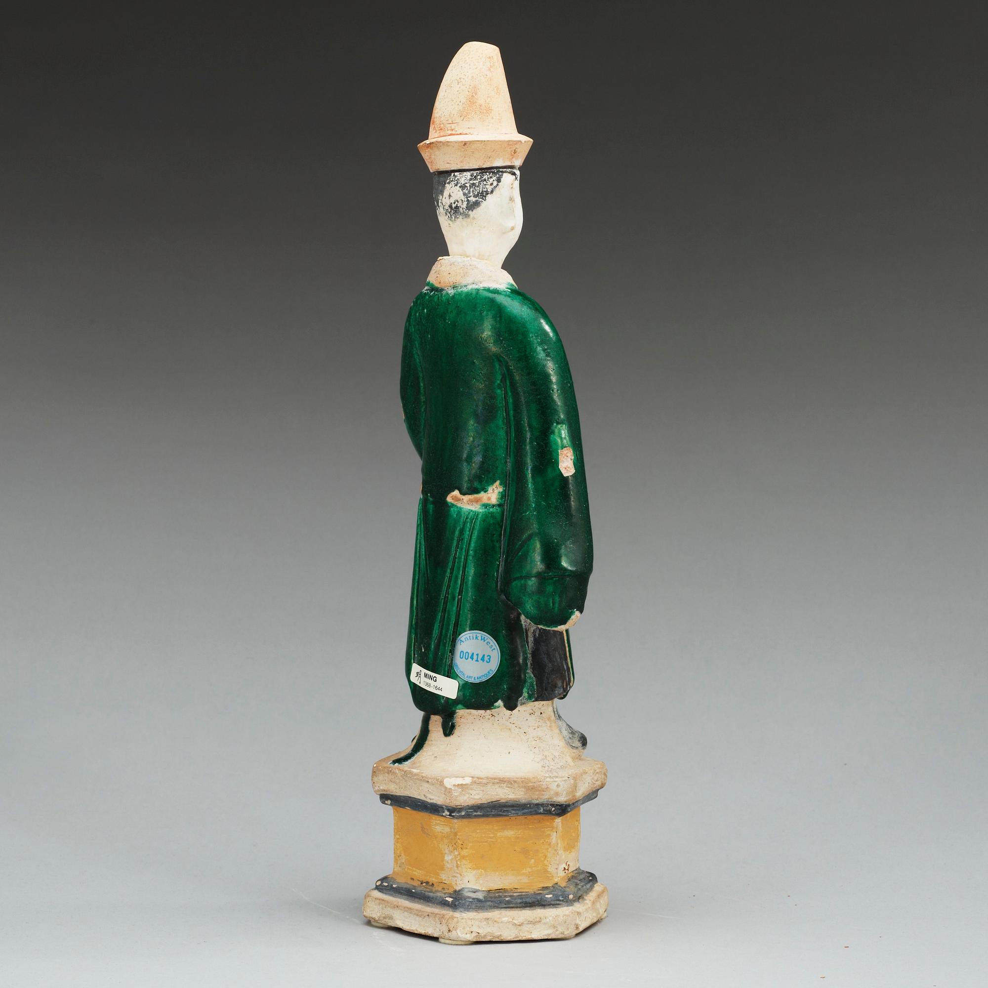 FIGURIN, lergods. Ming dynastin (1368–1644).
