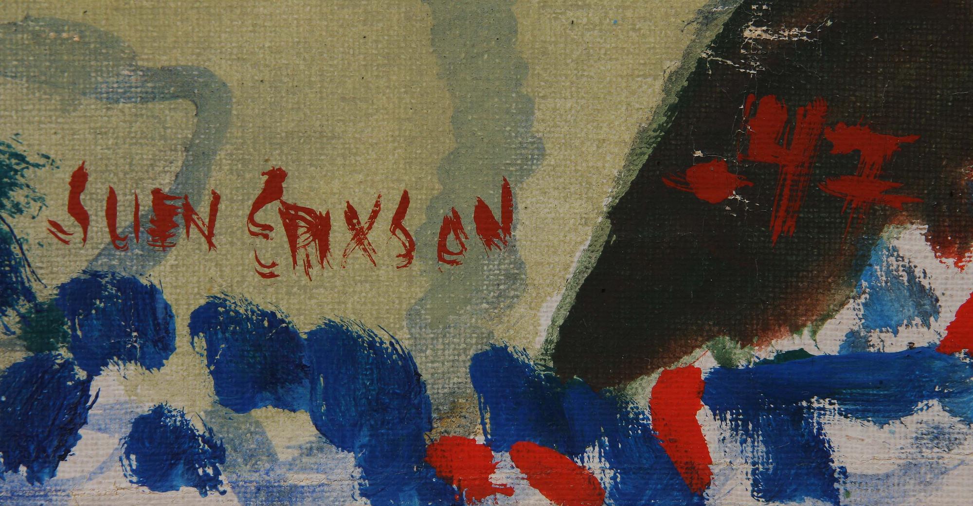 SVEN X:et ERIXSON, olja på duk, sign o dat- 42.