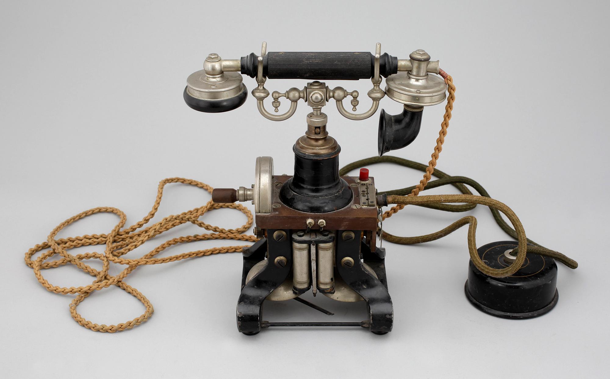 TELEFON, "KÖBENHAVNS TELEFON AKTIESELSKAB", 1800/1900-tal.