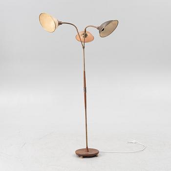 A floor lamp, around the mid-20th century.