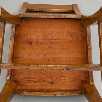 STOLAR 6 st, allmoge. 1800-talets andra hälft.