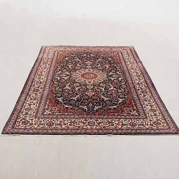 Carpet Isfahan old/semi-antique approx. 240x160 cm.