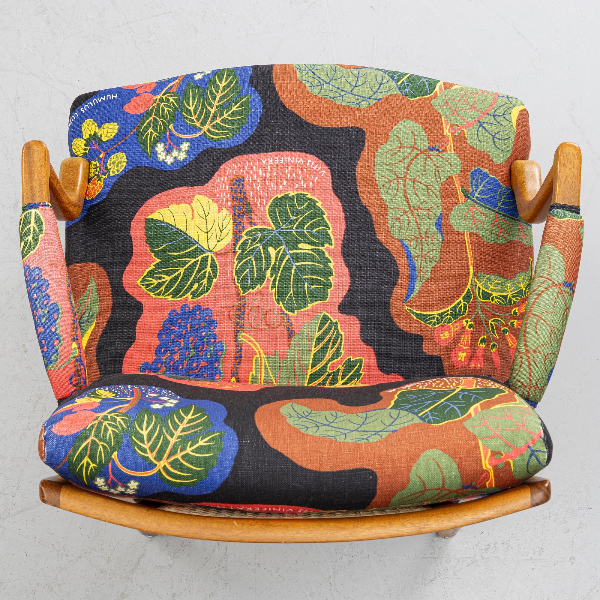 Josef Frank, fåtöljer, ett par, modell 969, Firma Svenskt Tenn, efter 1985.