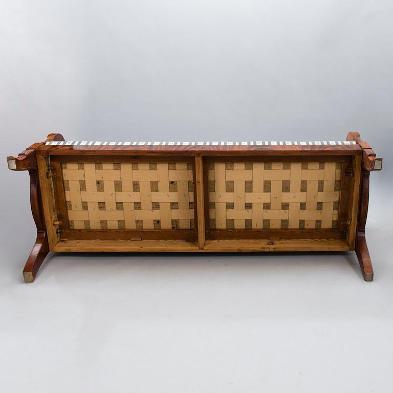 A Russian Biedermeier sofa, mid-19th Century/ latter half of the 19th Century.