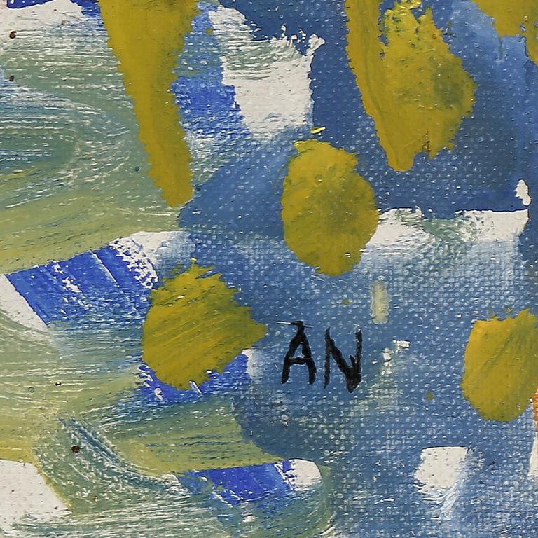 ARNE NILSSON, olja på duk, signerad AN.