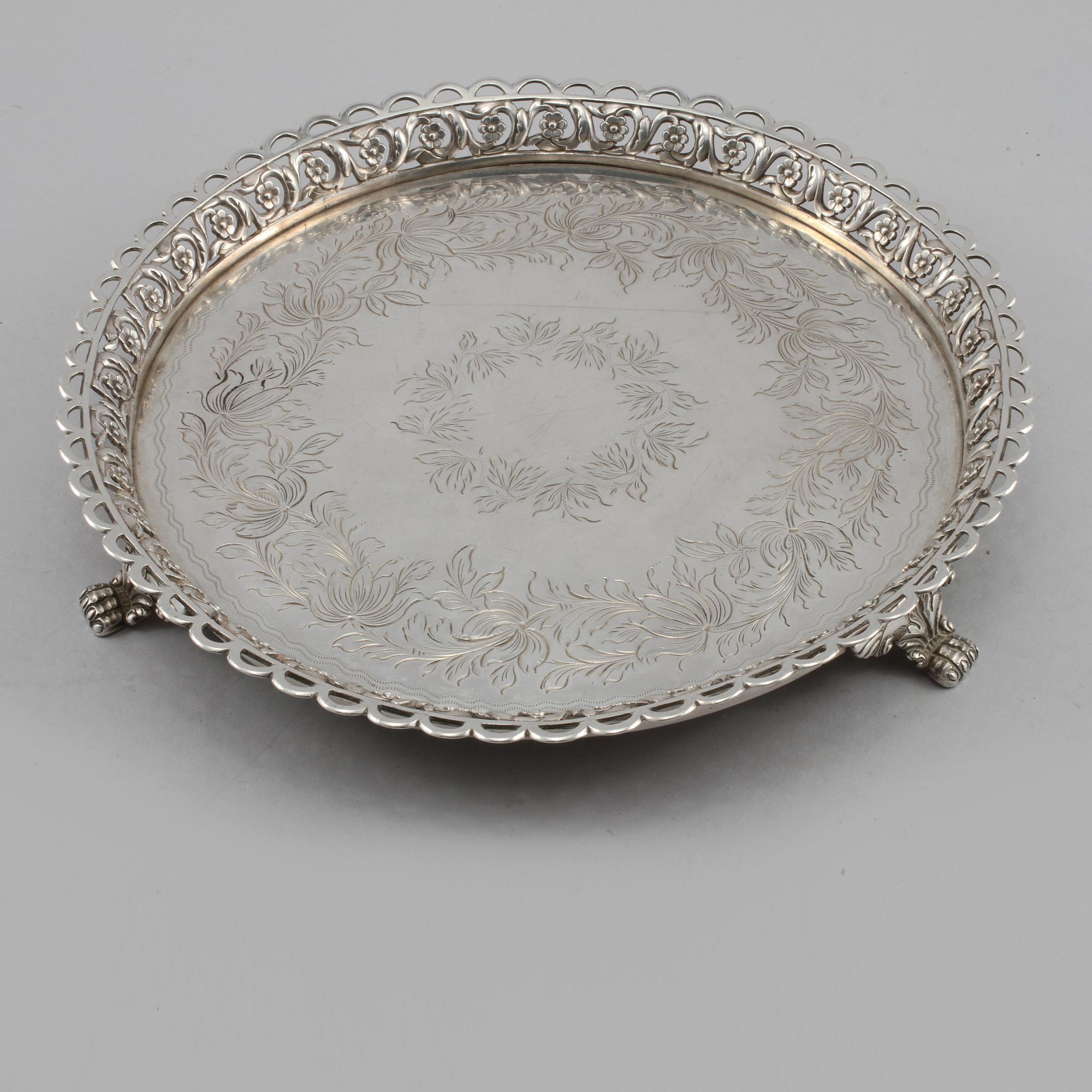 FAT, silver, 1800-talets slut, vikt ca 450 g.