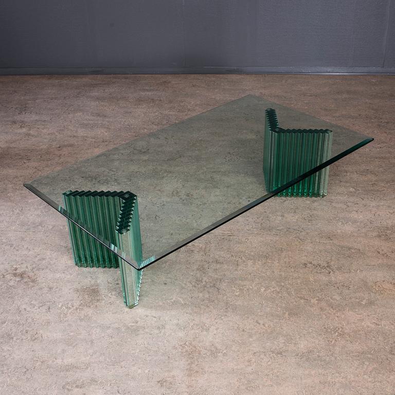 SOFFBORD, glas, 1980-tal.