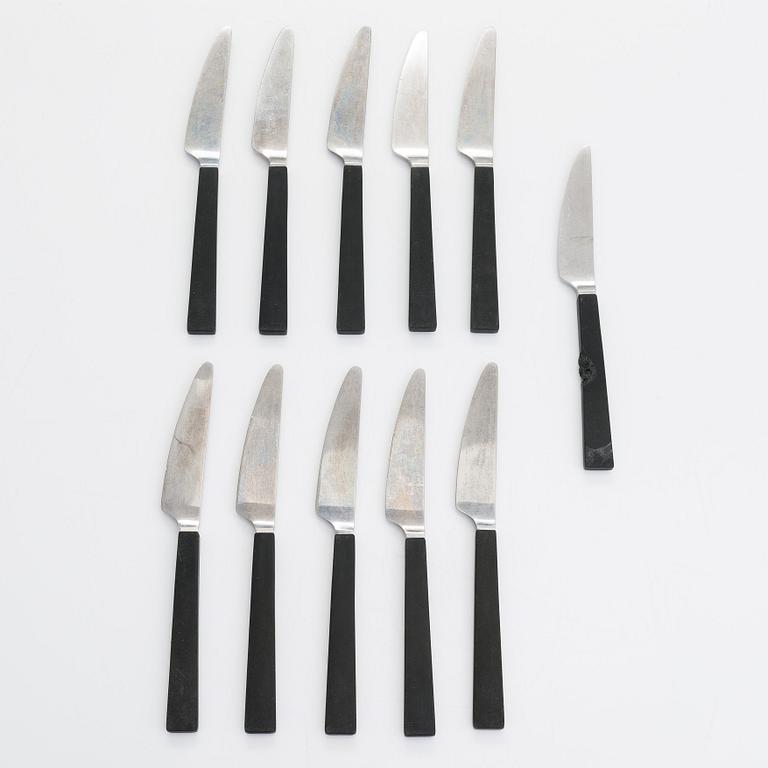 Bertel Gardberg, bestickuppsättning, 54 delar, "Triennale", Fiskars.