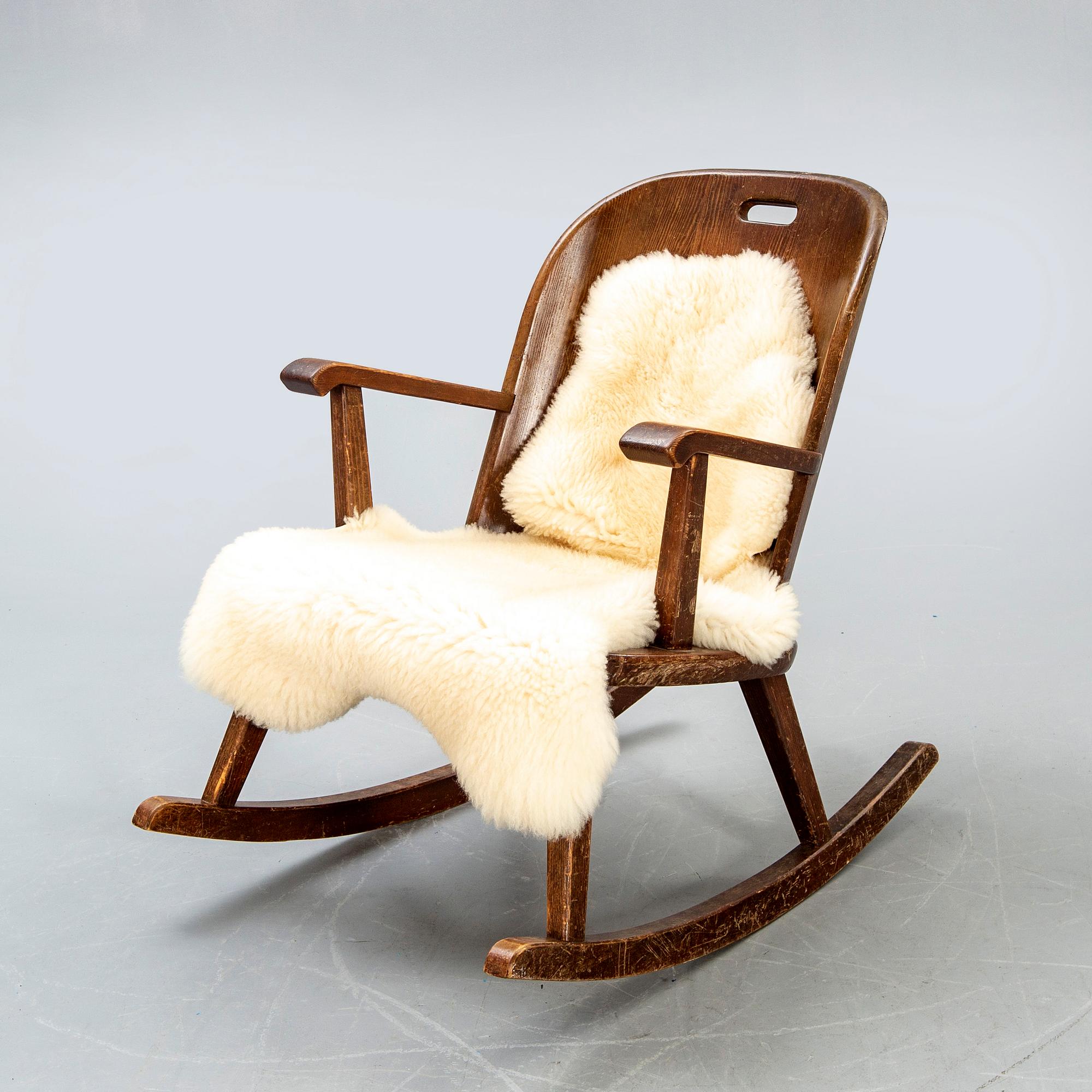 an AB Åby Möbelfabrik, rocking chair, 1930-40's.