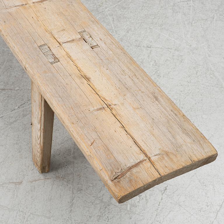 Bänk, allmoge, 1800-tal.