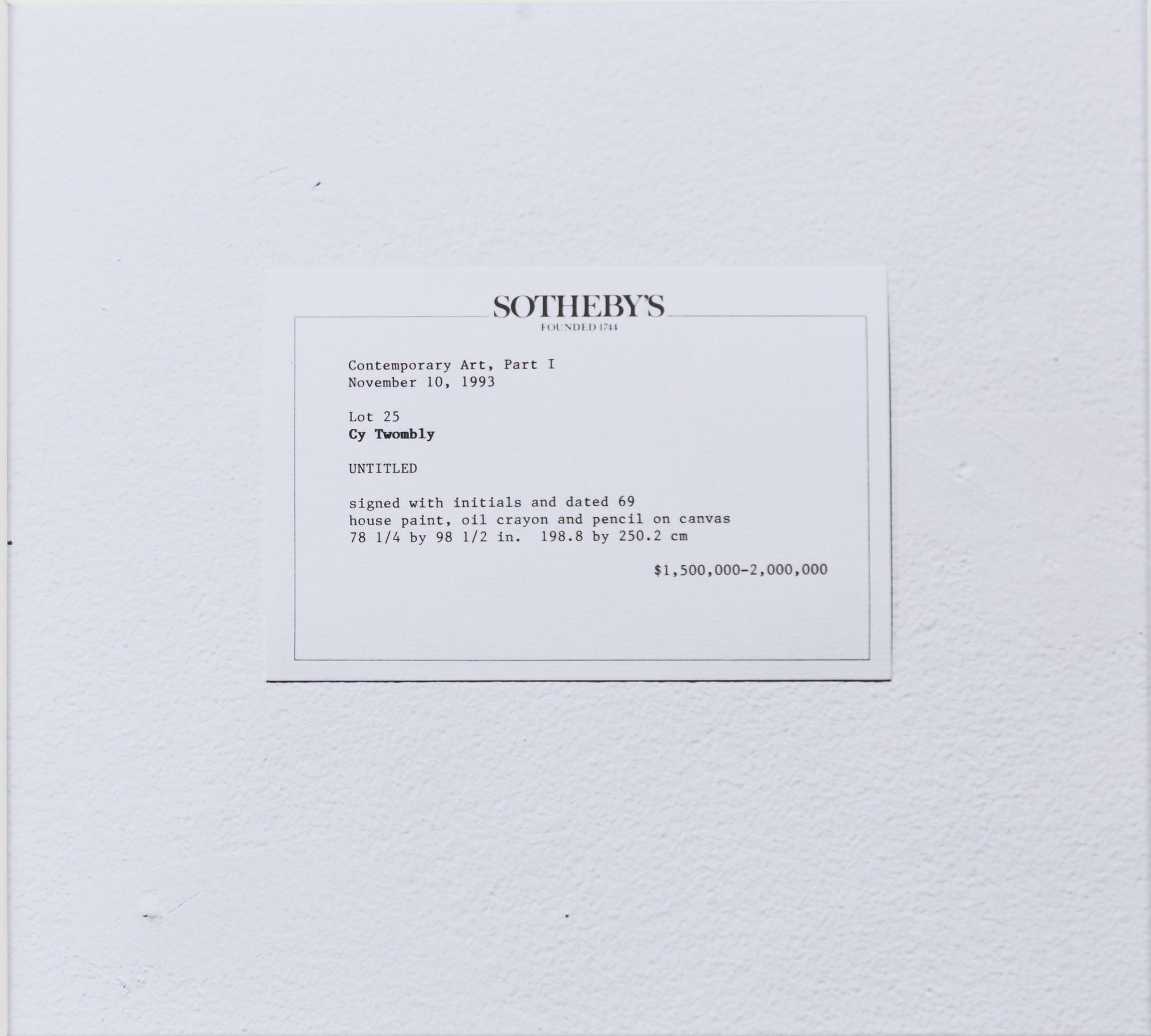 Louise Lawler, "Writers should be well paid", 1993/96.