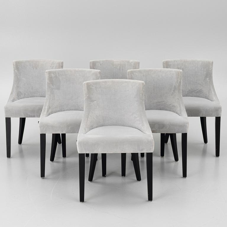 Six chairs, Homeline, Posh Living, contemporary.