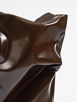 Angela de la Cruz, "Standing Box Large (Brown)".