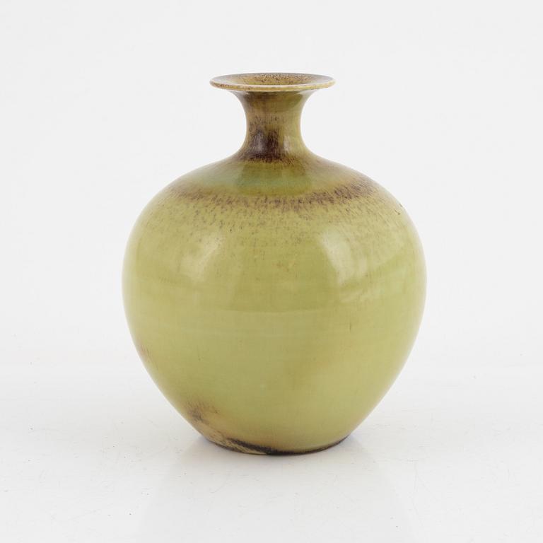 Sven Wejsfelt, a stoneware vase, Gustavsbergs studio 1986.