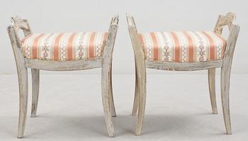 BANKETTER, ett par, Karl Johan, 1800-talets första hälft.