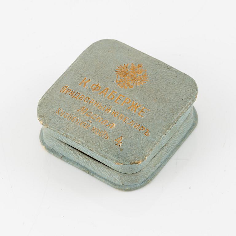 An enamel gold Red cross pendant by Fabergé.