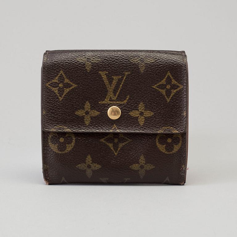 a LOUIS VUITTON wallet.