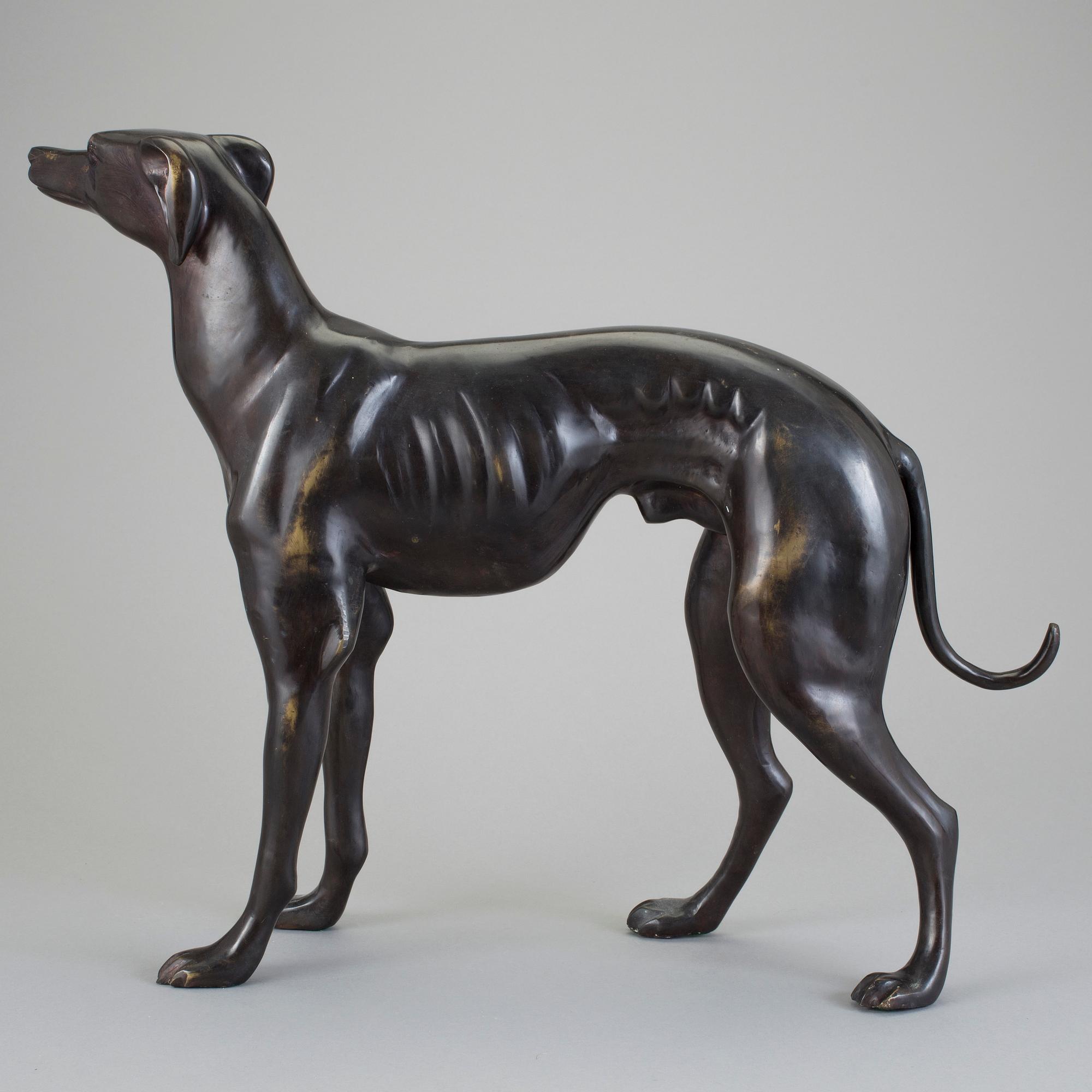 INREDNINGSSKULPTUR, brons, 1900-talets andra hälft.