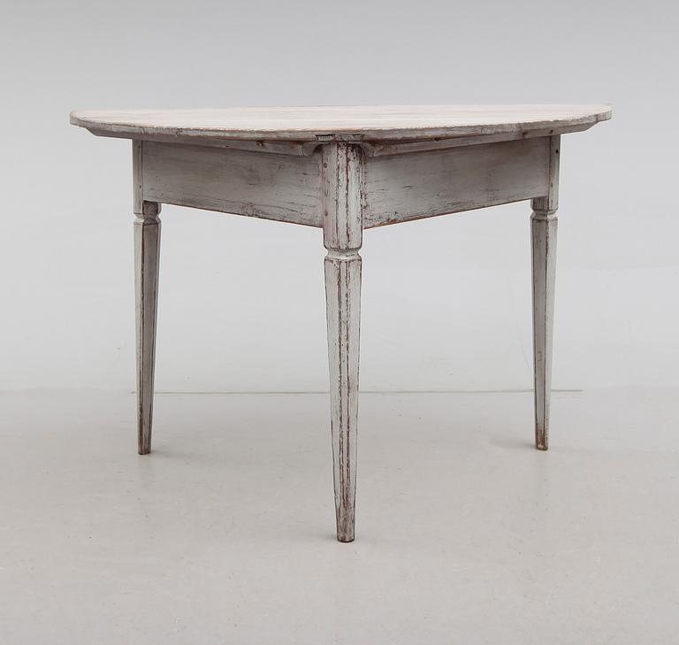 VÄGGBORD, allmoge, 1700-talets andra hälft.