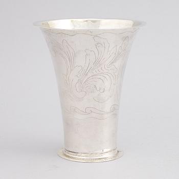 Christian Kullberg, bägare, silver, Ystad 1793.