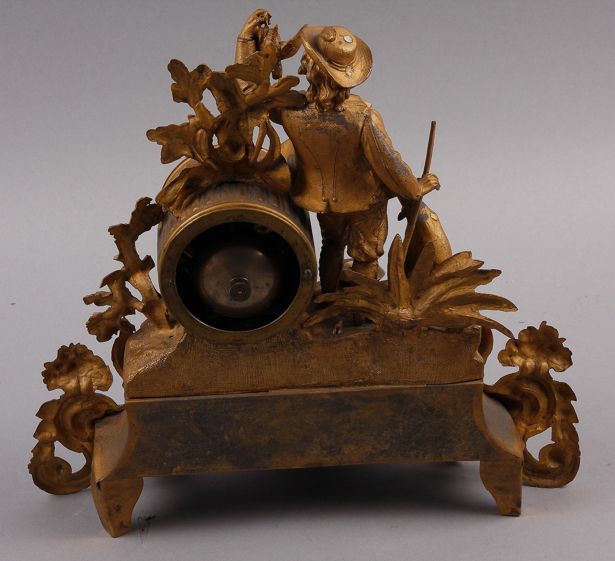 BORDSPENDYL, nyrokoko, 1800-talets senare del.