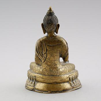 FIGUR, buddha, 1800-/1900-tal.
