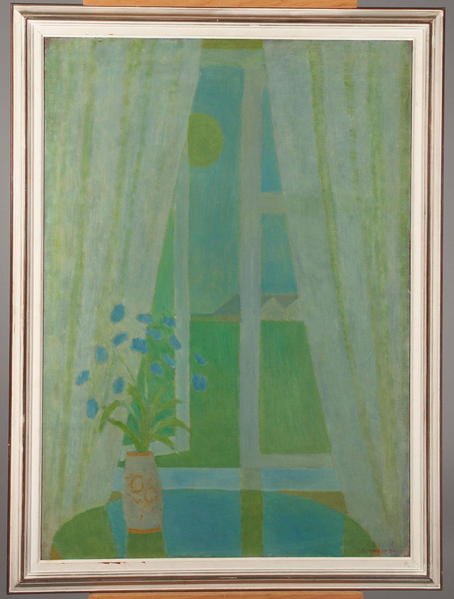 VEIKKO VIONOJA, olja på duk, signerad, utförd 1958.