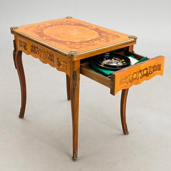 A games table from the end of the 19th Century.