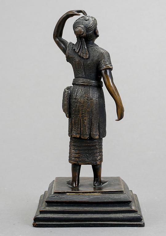 FIGURIN, Pegu-brons, Burma, 1920-tal.