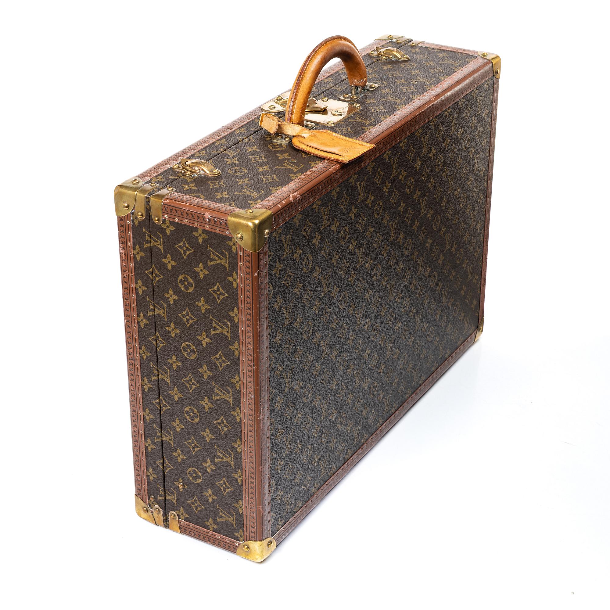 Louis Vuitton, Suitcase, "Alzer 60", vintage.