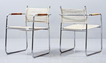 KARMSTOLAR, ett par, 1900-tal.