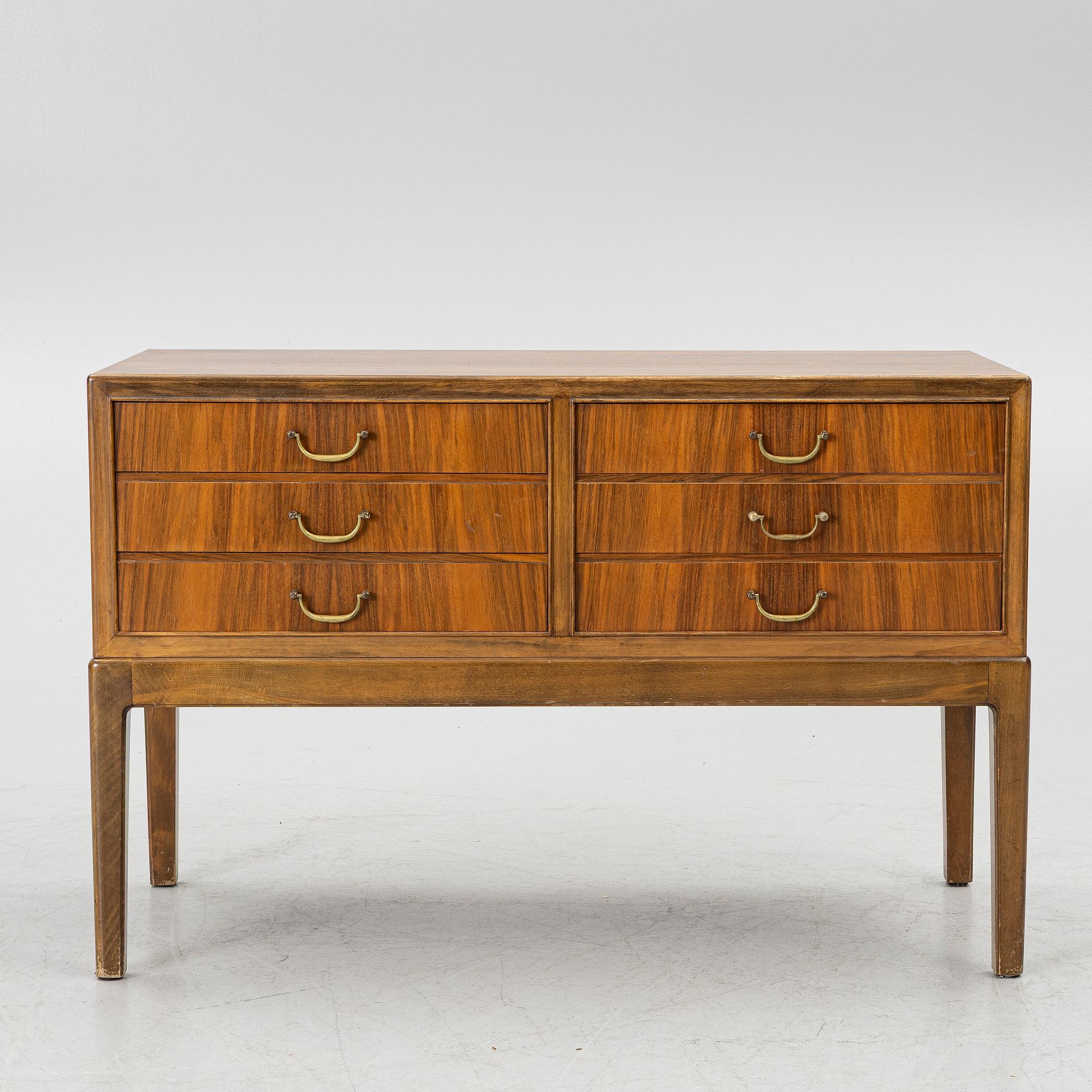 Ole Wanscher, a chest of drawers, Denmark, mid-20th Century.