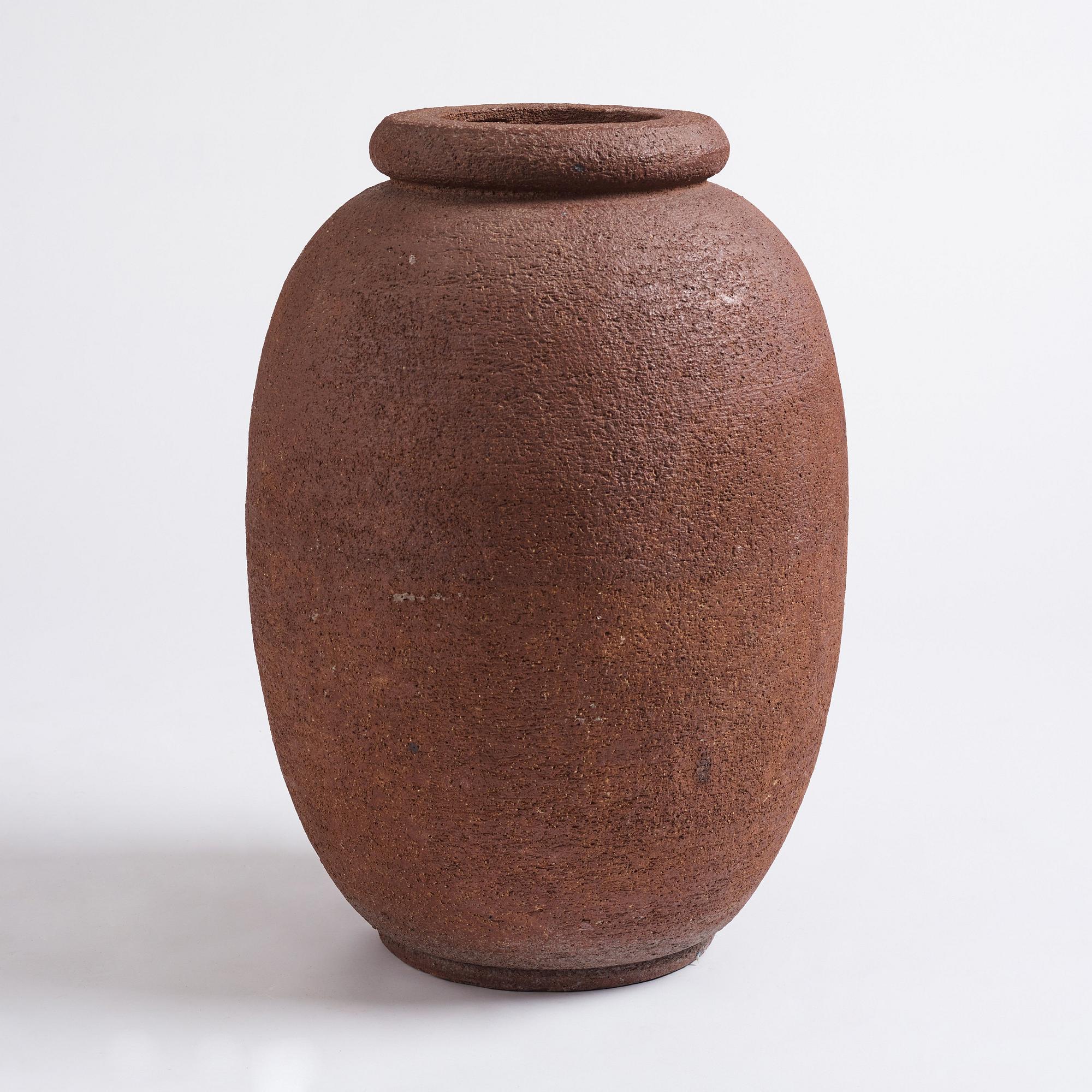 Gunnar Nylund, a large stoneware garden urn, Rörstrand, Sweden 1936.