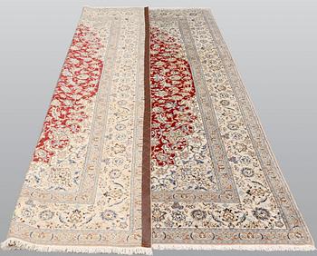 Matta, Nain Part Silk, sk 6 LAA, signerad Deroshk 297 x 176 cm.