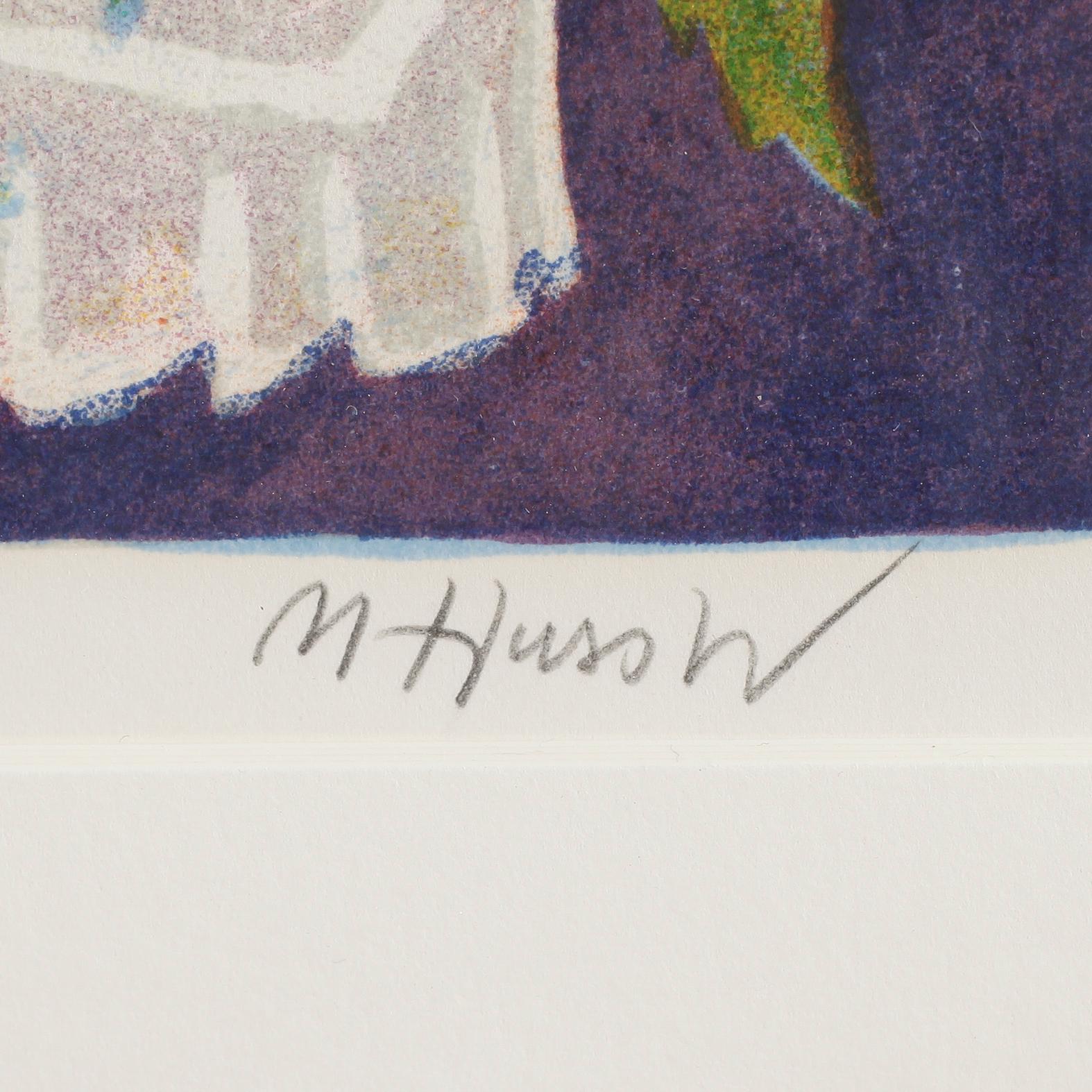 MONA HUSS WALLIN, färglitografi, signerad och numrerad 28/435.