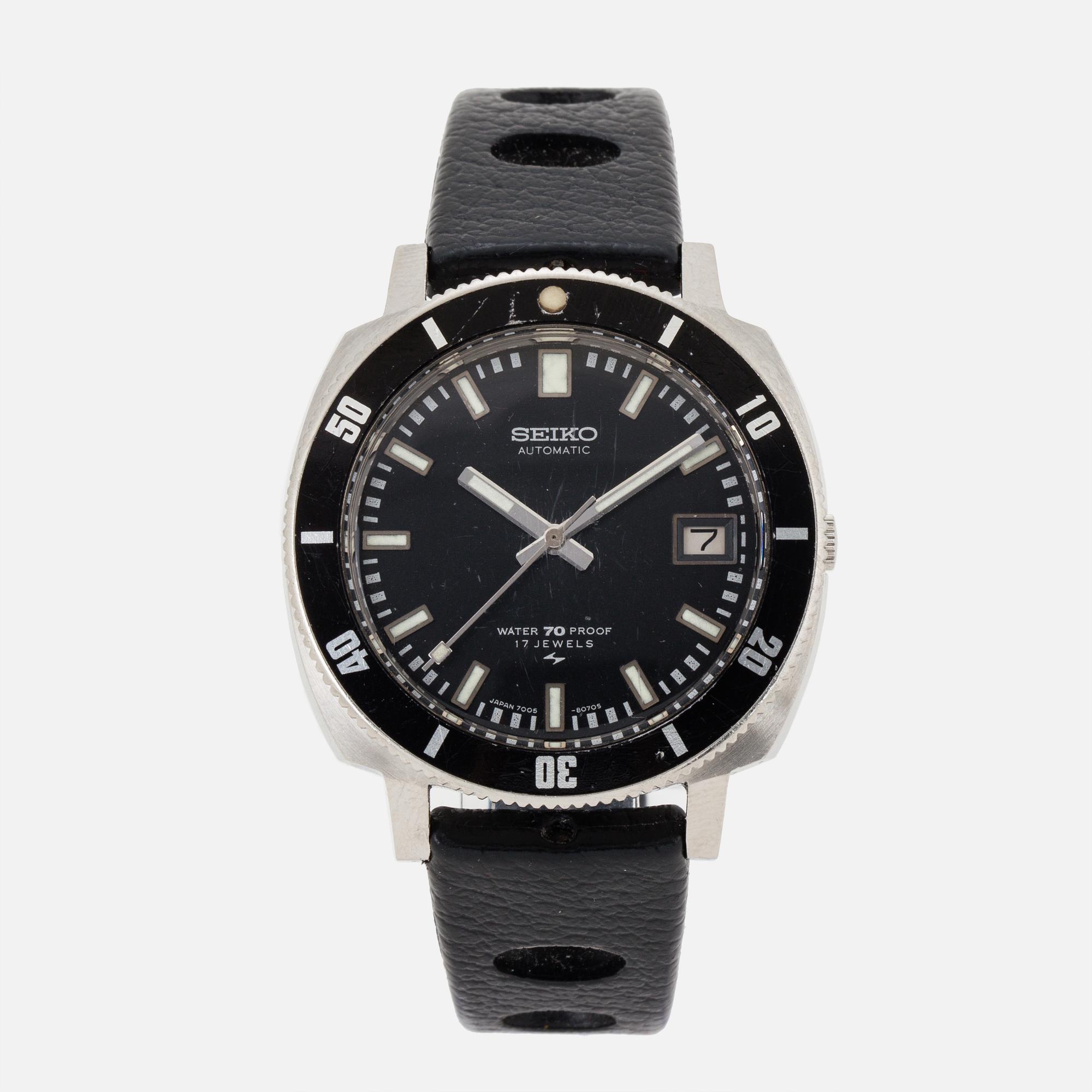 SEIKO, (Water 70 Proof), wristwatch, 39 mm,