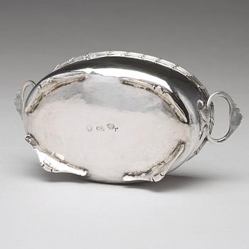 A Swedish 18th century silver bonbonniere, mark of Hans Ekeström, Hälsingborg 1777.