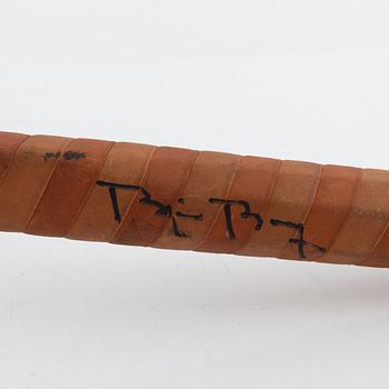 Tennisracket. Signerad Björn Borg. Speciellt framtaget midsized Borg Pro test racket, Graphite-förstärkt.