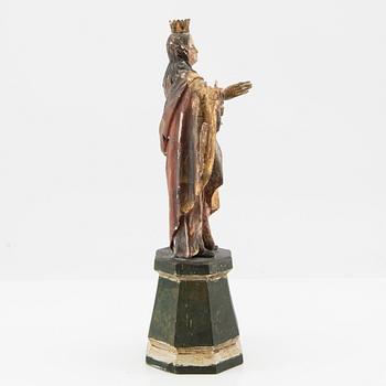 Religious sculpture, second half of the 18th century.