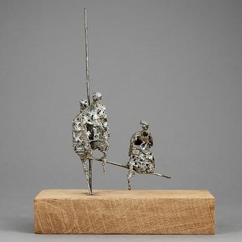 ÅKE LAGERBORG, skulptur, signerad, daterad 1962.