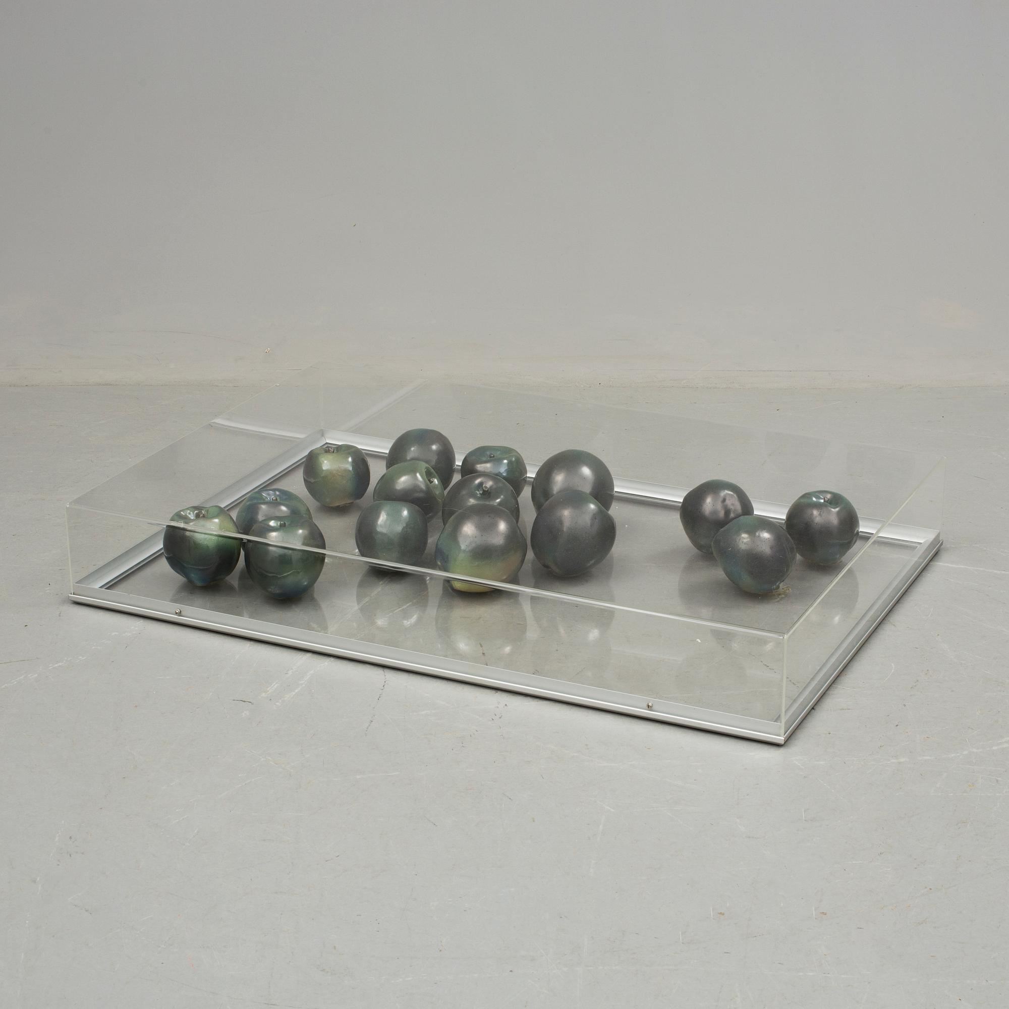 ANNIKA MASOLLE, skulptur/blandteknik, signerad och daterad -90.