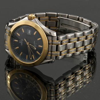 ARMBANDSUR, herr, stål samt 18k guld, "Seamaster 120 m" , Omega, 2000-tal.