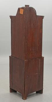 HÖRNVITRINSKÅP, trol. England/Holland. 1800-tal.