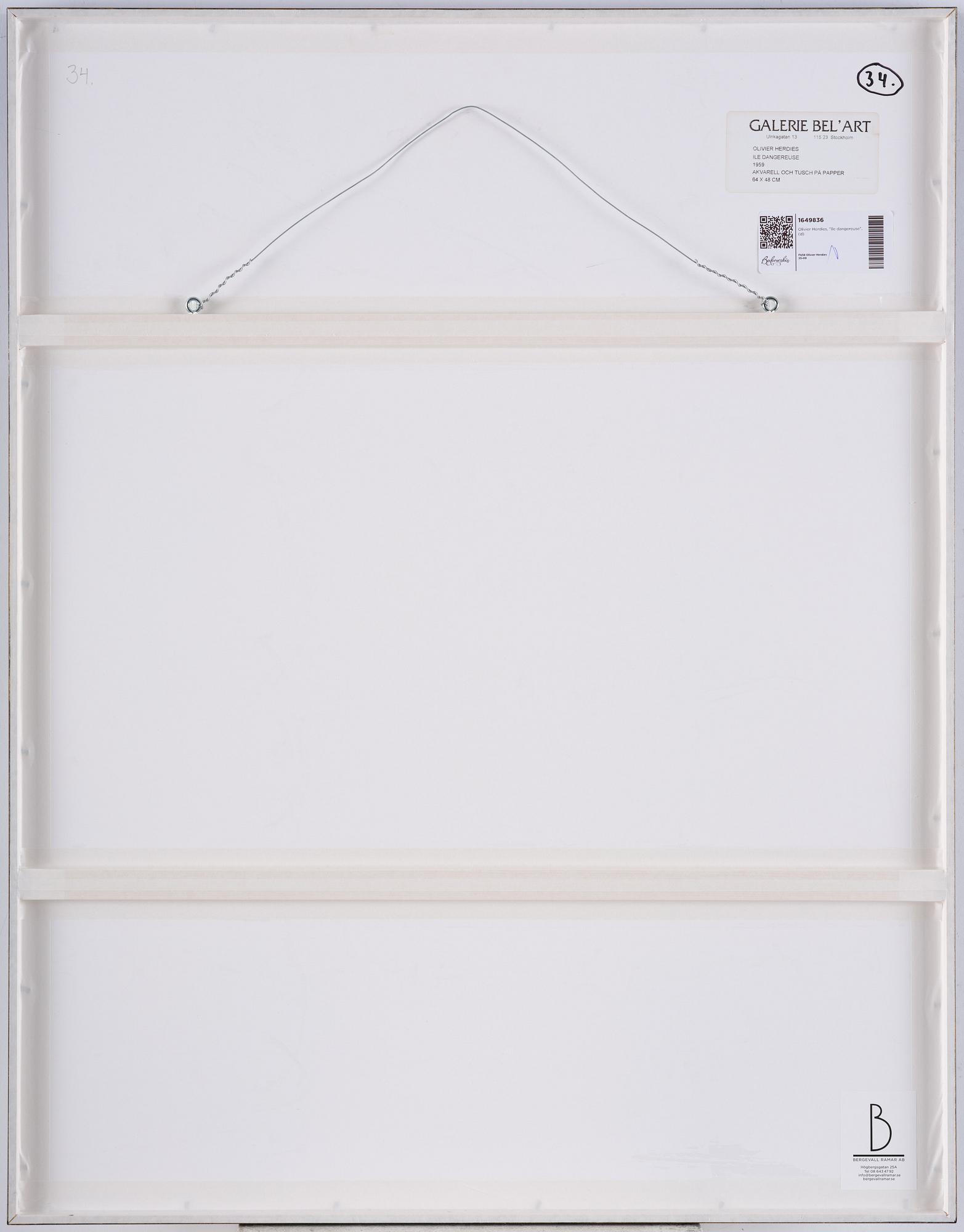 Olivier Herdies, "Ile dangereuse".