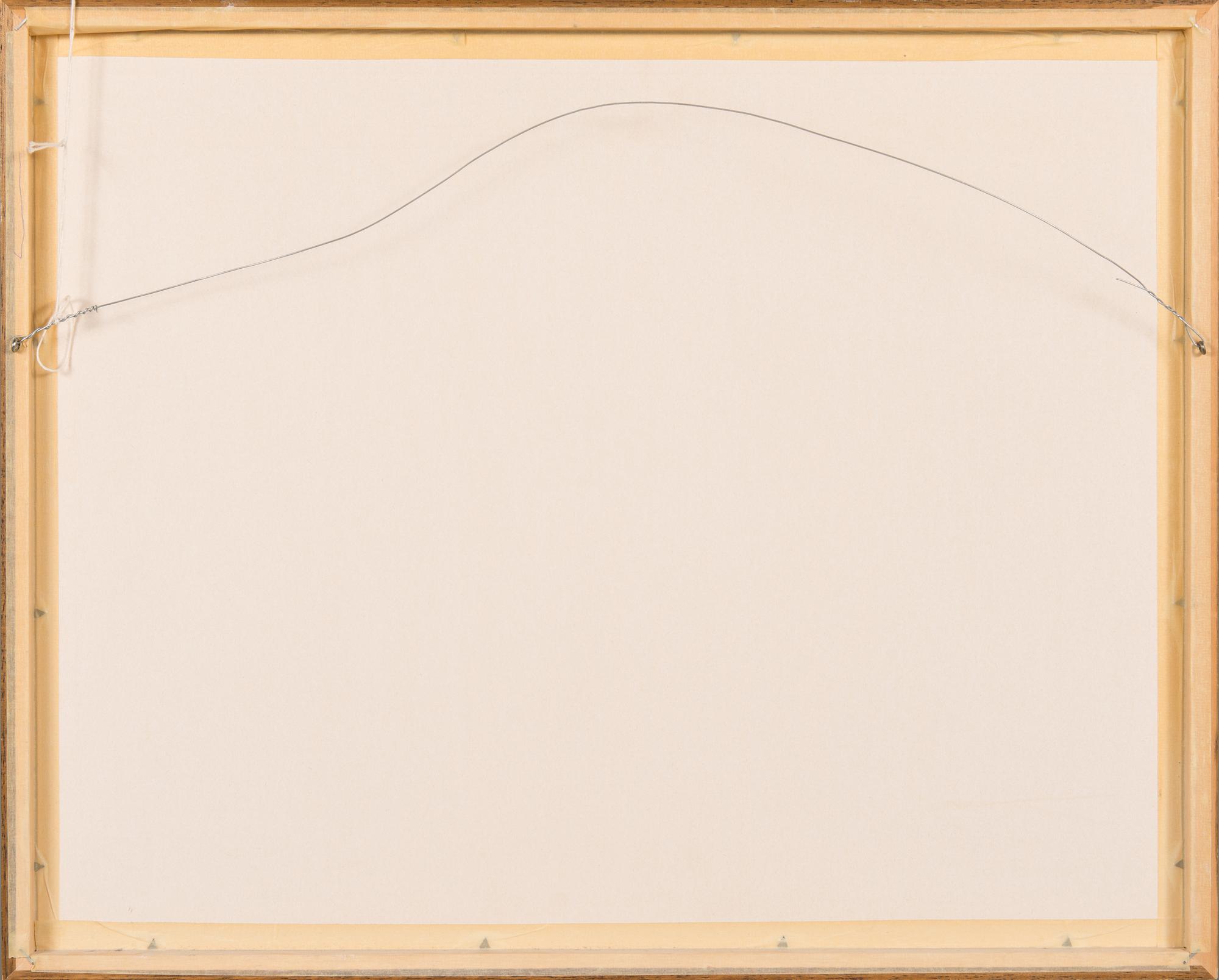 LENNART SEGERSTRÅLE, etching, signed and dated 1920, marked "Eget tryck".