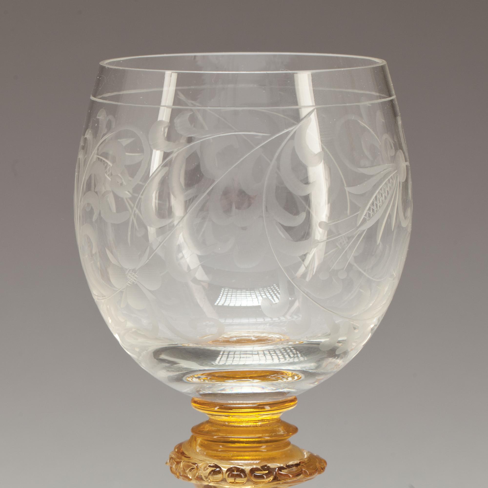 GLASSERVIS, 41 delar, Theresienthal, Tyskland.